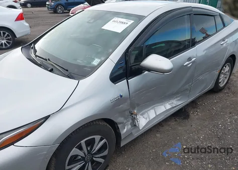 2017 Toyota Prius Prime Advanced z USA, uszkodzony, nr VIN JTDKARFP0H3012612